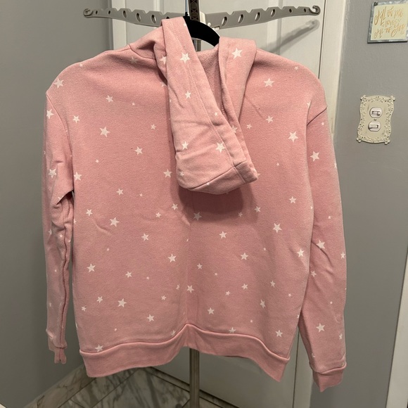Alternative Apparel Drawstring Pullover Hoodie - Pink Rose Quartz Dreamy Star - Picture 2 of 8